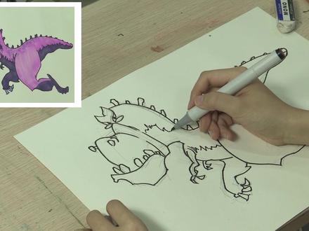 漫画课程教你画疯狂原始人,北京画时代美术