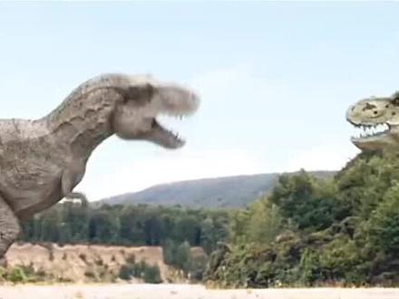 特暴龙夺妻!#与恐龙同行 #史前巨兽 #古生物