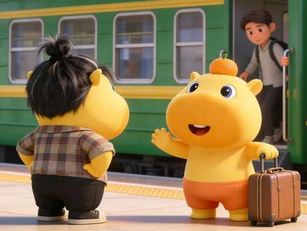 噜噜要出门打工了 (本视频由即梦AI提供的视频3.0pro、图4.5制作,搭配即梦AI无限画布+agent辅助制作,极快地提高了制作效率)#水豚噜噜 #妈妈的话 #即梦AI #AI片场也太敢拍了吧 #AI片场就在即梦网页版