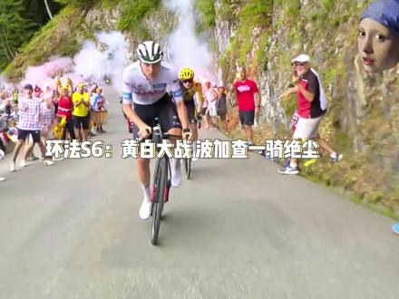 环法第六赛段:黄白对攻 波加查状态拉满,英雄级副将范阿尔特#波加查 #2023年环法自行车赛 #中国体育 #上抖音看环法直播 #温格高