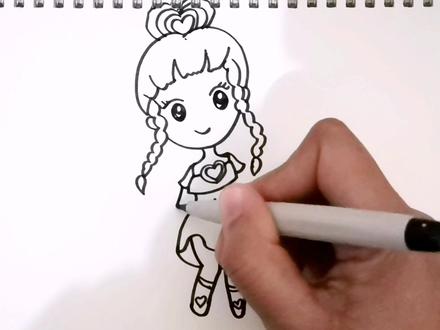 精灵梦叶罗丽:一家三口画最美王默,你喜欢谁的风格呢 #简笔画 #叶罗丽王默简笔画