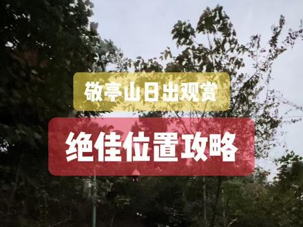 不要傻傻的抢山顶平台了……