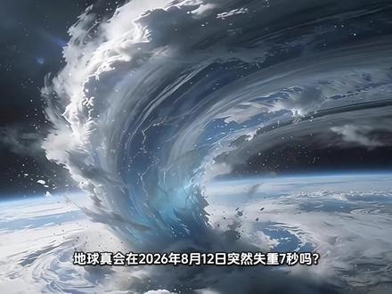 2026年8月12日地球会失重7秒吗?NASA辟谣。#科普 #天文 #宇宙 #地球失重