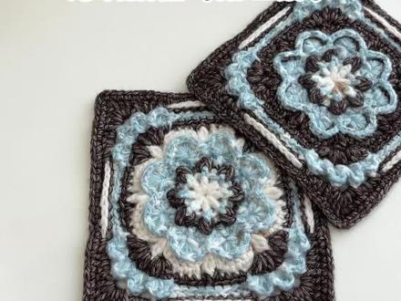 钩织教程|18号祖母格花片(附图解)
#钩织教程 #钩针花片 #钩织 #祖母格钩织 #祖母格