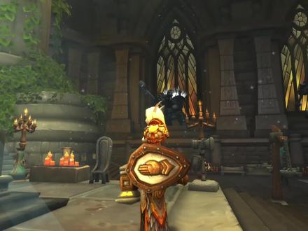 《WOW魔兽世界》圣骑士专属武器,军械:白银之手的武器外观幻化 #魔兽世界 #wow #魔兽 #魔兽幻化