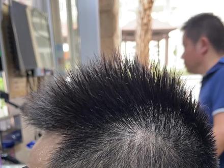 美发人来了解下火鸡头修剪技巧#零基础教学 #美发技术分享