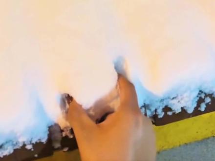 雪地霉豆腐哪有打煤球好玩!#霉豆腐 #打煤球 #沙雕的迷惑行为 #下雪天的快乐