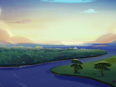 中国的江河湖海 #江河湖海 #科普 #动画