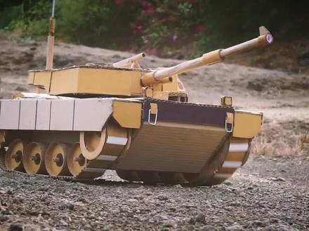 如何用纸板制作迷你电动坦克#用废品制作创意手工 #我爱发明我爱制作 #简易手工小制作大全 #科技小制作 #手工坦克