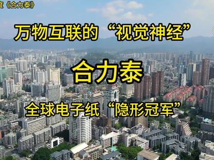 合力泰---全球电子纸隐形冠军