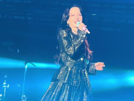 张韶涵来淮南啦 #演唱会现场