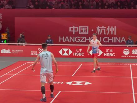 终于回来了吗#羽毛球#李梓嘉#汤尤杯