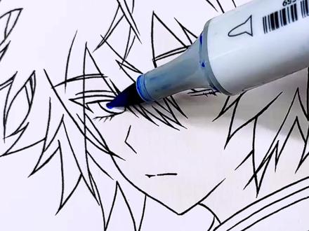 我差点以为要翻车了😭 大家喜欢这个鱼鱼吗#手绘#粉丝投稿 #富冈义勇