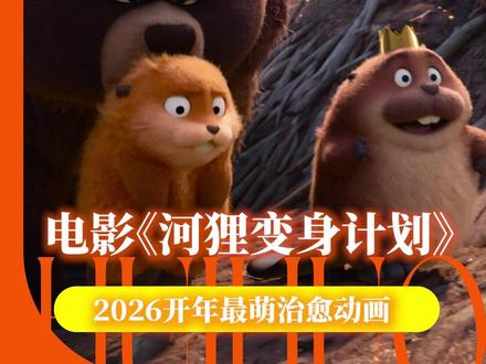 有你这样的萌物在,电影《河狸变身计划》我是一定要看了#河狸变身计划 #电影河狸变身计划今日上映