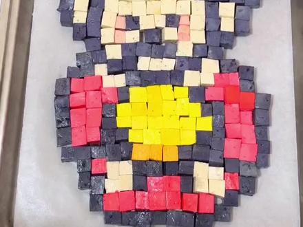 挑战用一万颗霉豆腐拼小财神‼️#霉豆腐 #霉豆腐制作 #玩个很新的东西 #自制霉豆腐 #霉豆腐拼豆