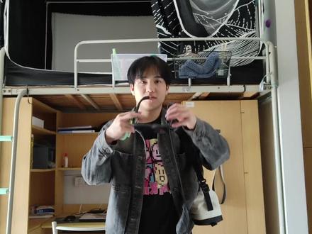 戴着AR眼镜过一天大学生活是啥体验 !随时随地拥有201英寸巨幕,还能连接switch大屏打游戏!#雷鸟air2 #AR眼镜 #switch #switch配件 #黑科技
