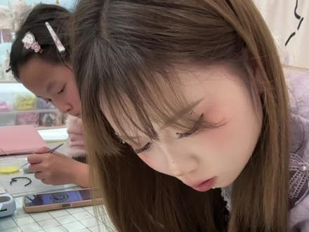 拼豆vlog📷|妹妹肯定不想玩儿第二次啦#vlog日常 #女大学生 #拼豆