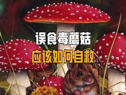 误食毒蘑菇如何自救 #蘑菇