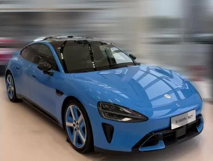 沉浸式体验|新一代小米SU7 MAX 卡布里蓝#小米SU7