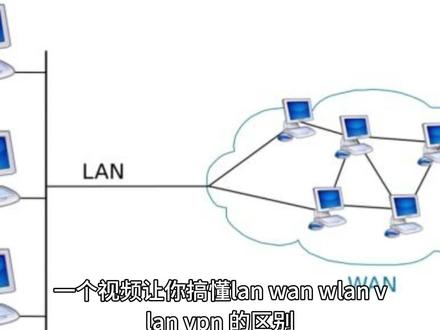 三分钟教你搞懂lan,wan,wlan,vlan,vpn,的区别, #交换机 #网络 #科技