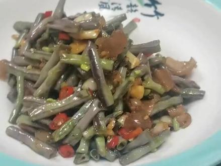 #家常菜 #同城热门 #同城美食 好吃有下饭的红豆角你吃过吗#好吃不贵经济实惠 #蒋大勺本味菜