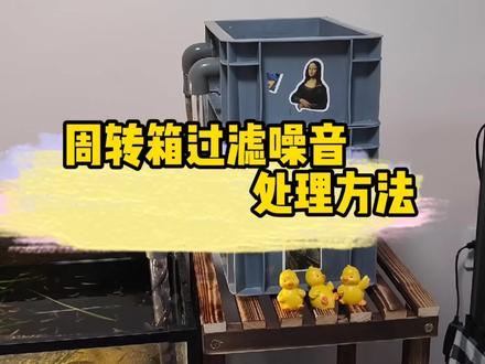 三层周转箱过滤噪音太大的详细处理方法,学废了没!!! #过滤系统 #养鱼 #周转箱过滤 #养龟