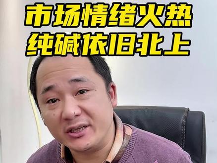 #纯碱 市场情绪依旧火热,还是要北上#期货知识 #期货分析 #知识分享 #干货分享