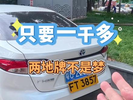 粤车南下的FT两地牌,让两地牌不再是梦 曾经一个两地牌,要几十上百万,现在……真的不敢想象!#FT #FT两地牌 #粤车南下 #粤车南下两地牌 #粤车南下FT两地牌 @粤港澳行者龙哥-深港顺通