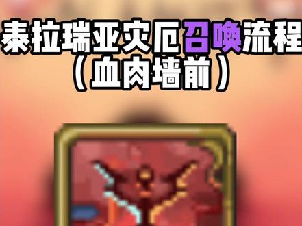 泰拉瑞亚灾厄召唤师流程#泰拉瑞亚 #泰拉瑞亚手游 #泰拉瑞亚灾厄