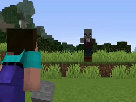 我的世界:假如建造村长雕塑房子有段位,他们三做得怎么样?