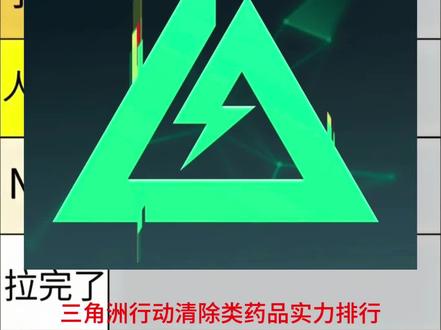 三角洲行动清除类药品实力排行#三角洲行动#排行