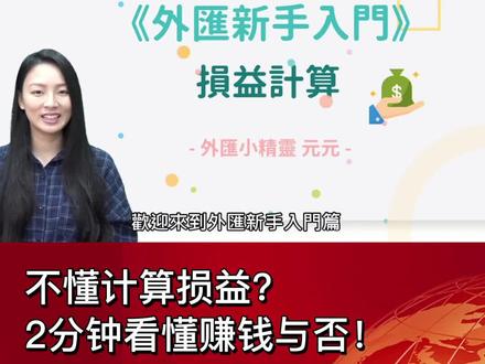 不懂计算损益?2分钟看懂!#财经 #金融常识 #学习 #干货分享 #经济 #外汇 #财务管理