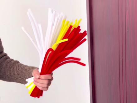 教程来了❗️快艾特你的闺蜜给你做吧‼️ #手工diy #夏安安 #魔法棒 #扭扭棒 #二次元