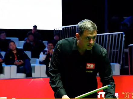 奥沙利文中八首秀,超高难度清台太霸气,这水平算几档#斯诺克 #奥沙利文 #中式台球 #楚秉杰