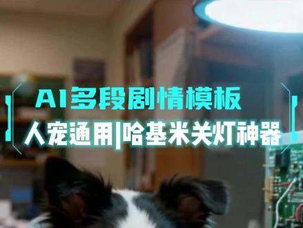 跟着大神学做哈基米开关神器,又可以酷酷赚狗粮了。#萌宠 #关灯神器 #哈基米 #搞笑 #边牧的智商