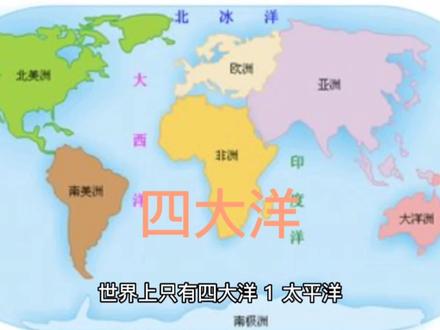 #原创作品 #中视频伙伴计划 中快速了解四大洋