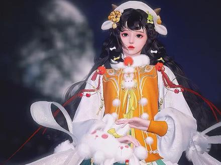 王妃爬墙高光。#逆水寒手游 #二次元 #原创