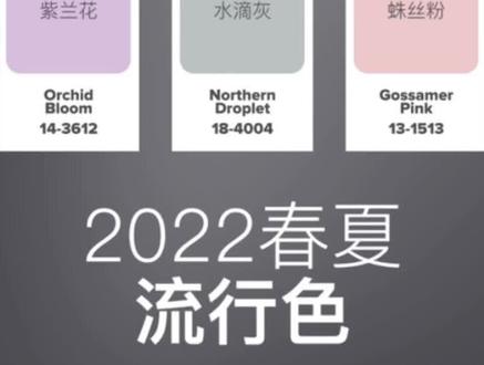 潘通2022春夏3大流行色。第三个,巨高级!#2022春夏流行色 #大东设计 #包装设计 #品牌设计 #logo设计