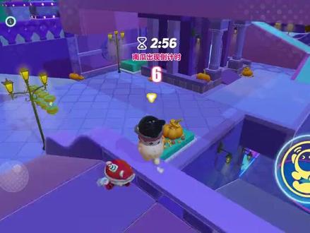 蛋仔派对:邪恶兔仙收集魂迹!南瓜入侵无敌点位!!