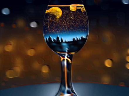 尝试了下画酒杯🍷就是杯底不太会画#画世界pro #绘画 #一起学画画 #板绘 #华为平板