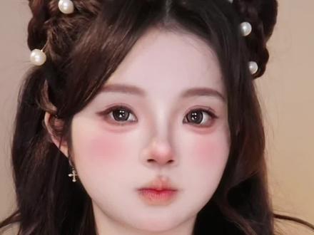 超可爱珍珠猫猫公主头 过年就扎这个#方圆脸 #编发教程 #手残党也能学会的发型 #甜妹 #发型教程