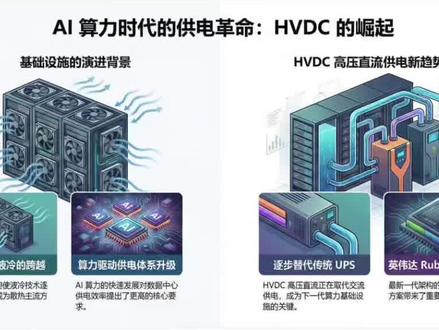 高景气赛道:英伟达Rubin时代下,Hvdc将跟液冷一样,迎来新的爆发期,国内6家核心企业解析!#中恒电气 #麦格米特 #科士达 #AI电源 #科技科普