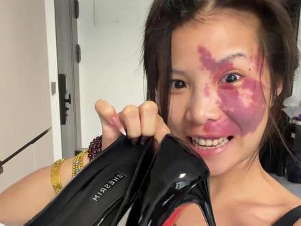 化妆的乐趣在于你可以随时改变自己#明花同学 #遮瑕膏 #化妆前化妆后 #不就反差吗这题我熟 #胎记女孩