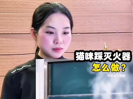 猫咪搞笑踩灭火器教程#Seedance2.0#即梦AI
#AI分身戏精大赛 #我的AI分身杀疯了 #科学小实验