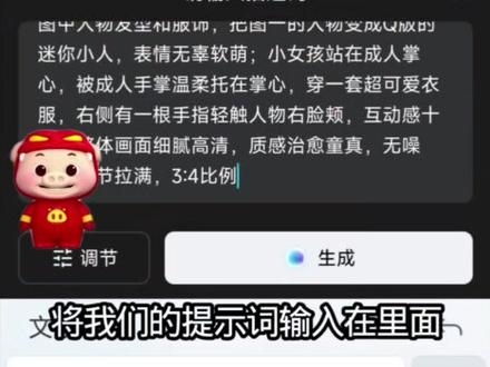掌心Q版小人教程!AI我的可爱一面教程!#掌心Q版小人 #AI我的可爱一面 #剪辑教程 #教程