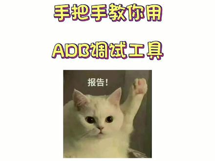 手把手教你用ADB调试工具#软件测试工程师 #知识分享 #软件测试 #adb #每天学习一点点