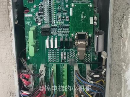 默纳克系统未来柜 无机房电梯电动松闸操作流程#电梯 #电梯安装