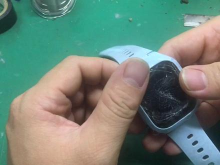 江苏朋友寄修,米兔儿5c屏碎,看老范如何维修#儿童用品维修