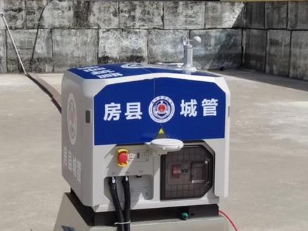 十堰市首台智慧城管无人机在房县投入使用 #房县 #空中城管