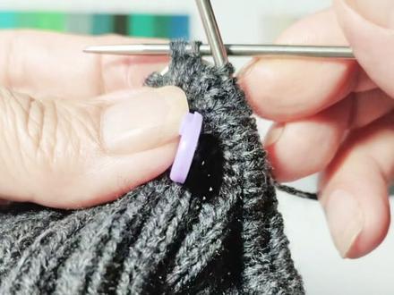 #上热门 圆领平肩自带袖套头毛衣。(教程二)